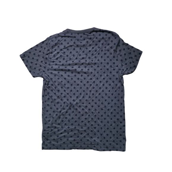 French Connection Navy Printed T-Shirt Men’s L Round Neck - Picture 6 of 6